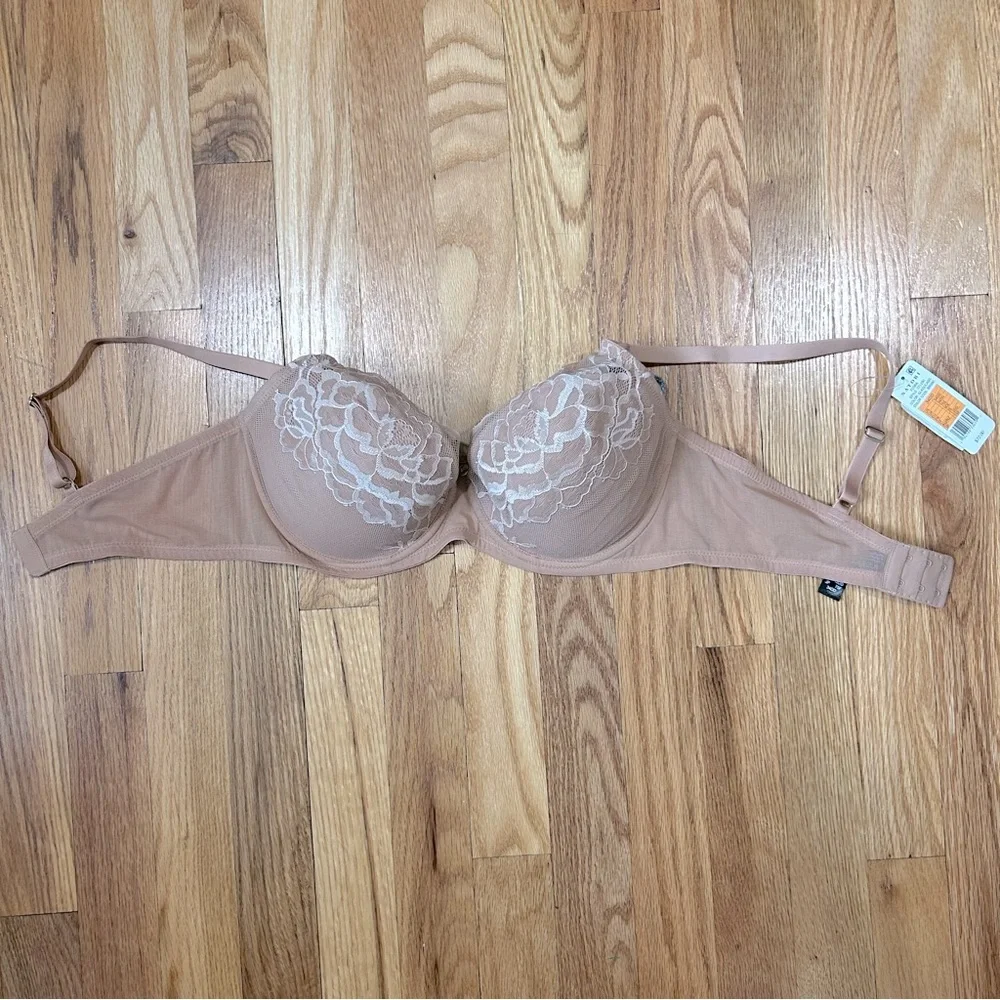 NWT 34DD Natori 721150 Flora Contour Underwire
Bra Camel New with Tags - Picture 3 of 8